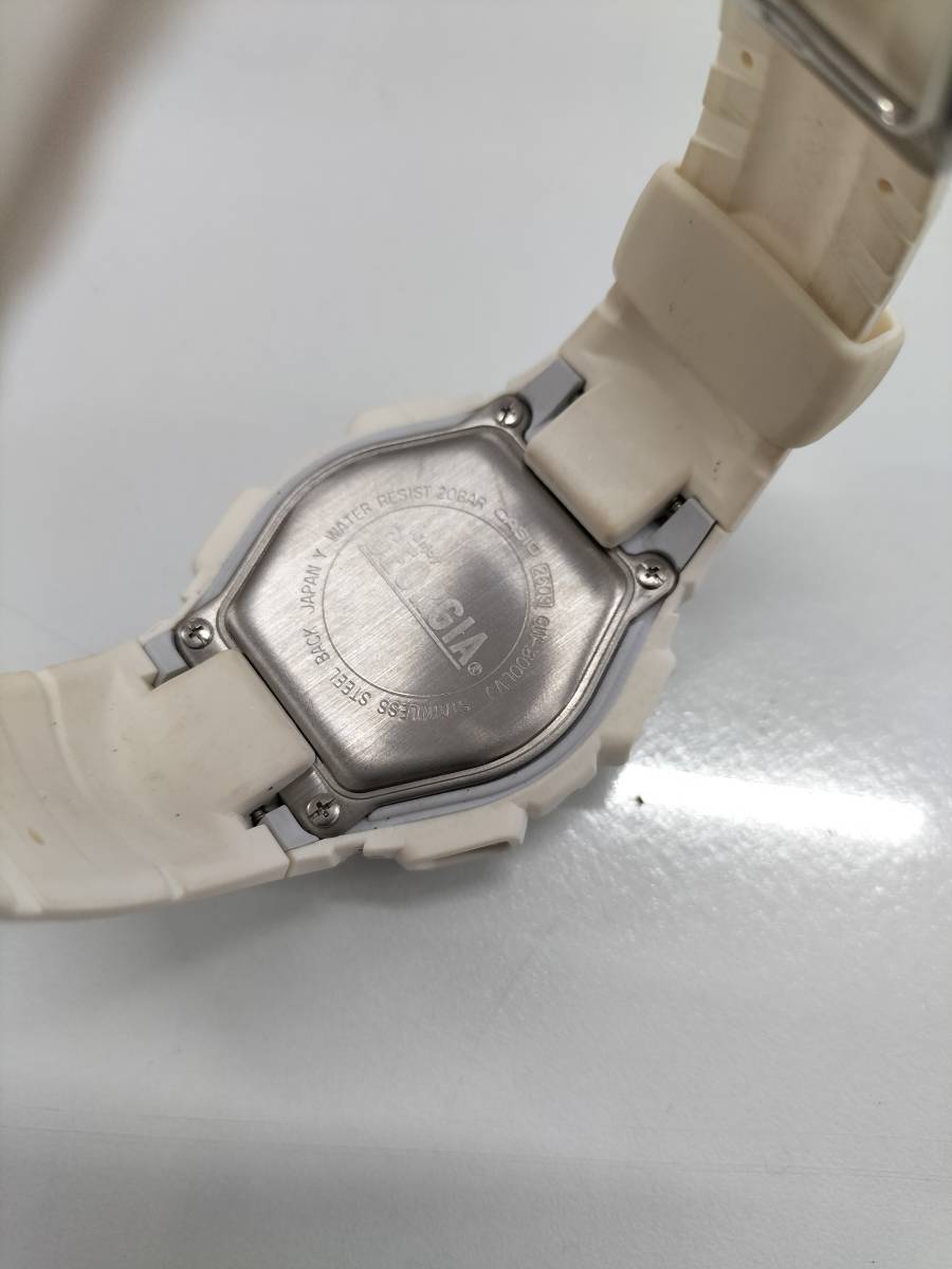 【非売品】【中古】G-SHOCK 腕時計 ホワイト ジョージア景品 タフソーラーrの画像5