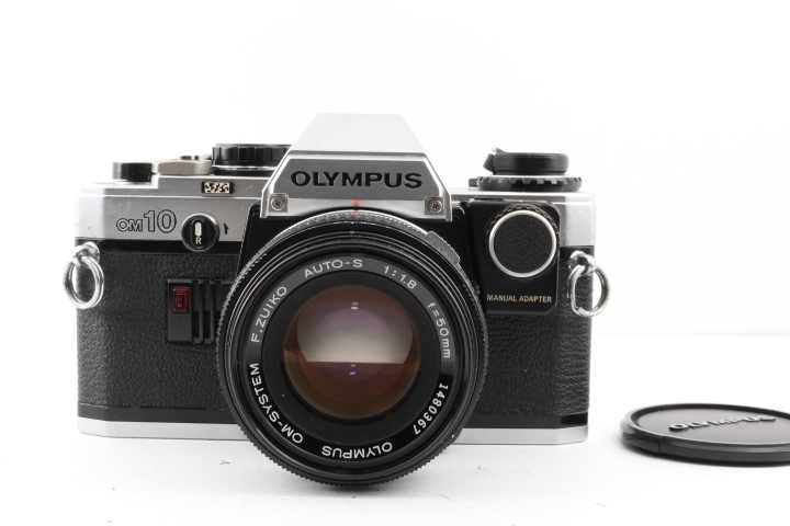 ★良品★ OLYMPUS OM10 + 50mm F1.8 + MALUNAL ADAPTER #H991_画像2