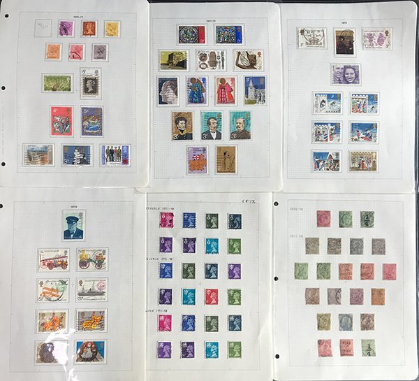 [32867]日本切手である程度の水準のコレクションを作った収集家（故人）の外国切手リーフ全て。 主にボストーク_画像4