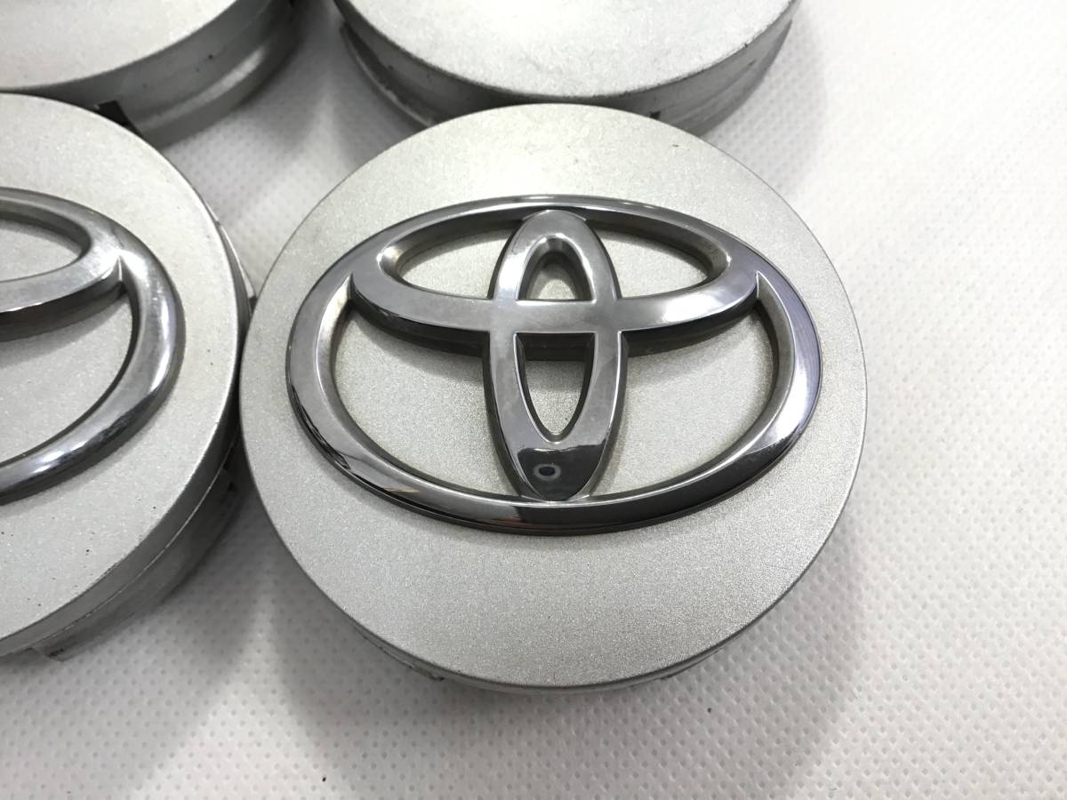 346】 即決 TOYOTA トヨタ 純正ホイール センターキャップ 4個 ホイールキャップ 2994 62mm プリウス α ヴェルファイア_画像4