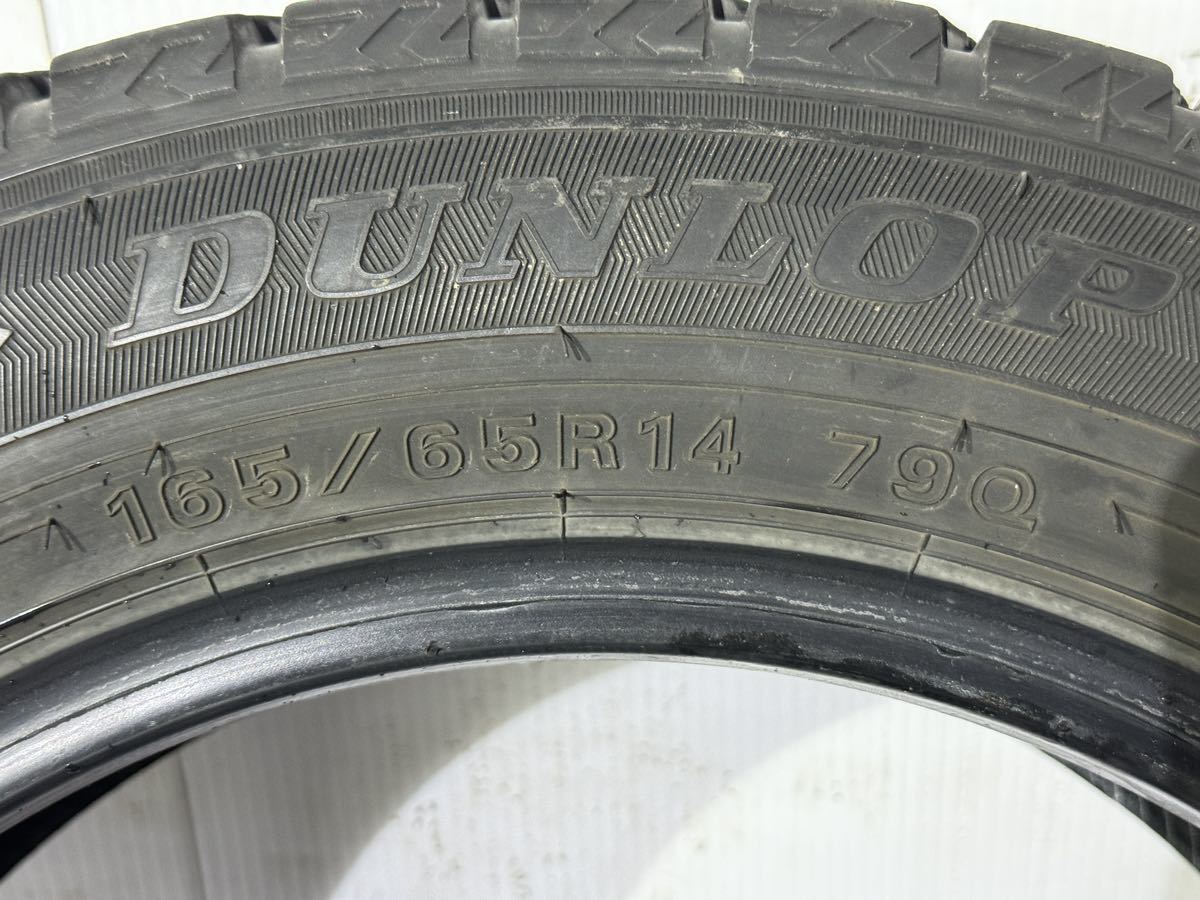 A118 【165/65R14】2019製 ダンロップ WINTER MAXX スタッドレス 4本　7分山_画像8