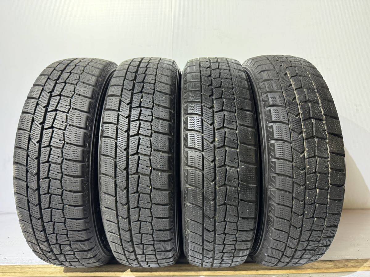 A118 【165/65R14】2019製 ダンロップ WINTER MAXX スタッドレス 4本　7分山_画像1