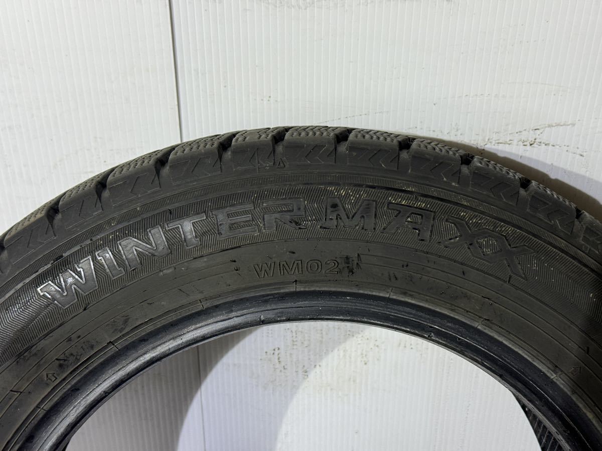 A118 【165/65R14】2019製 ダンロップ WINTER MAXX スタッドレス 4本　7分山_画像7