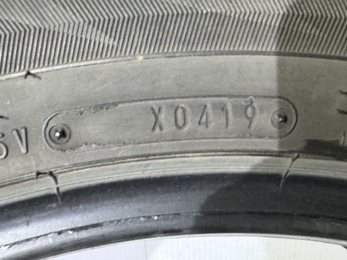 送料無料　A181 2019製 ダンロップ　WINTER MAXX 235/50R18 97Q 中古　スタッドレスタイヤ　2本セット 7分山_画像7