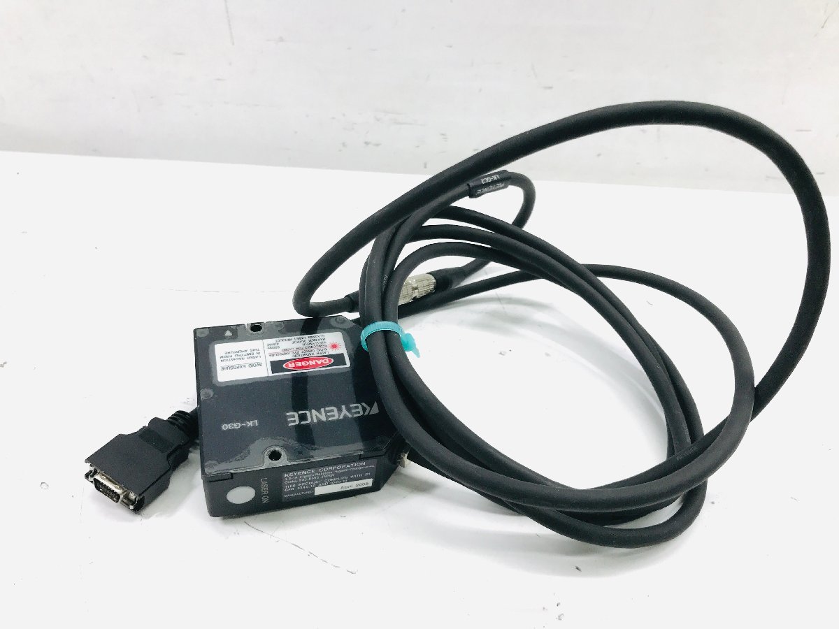 ☆ 中古動作品 KEYENCE LK-G30 LK-G3000対応 レーザ変位計 変位 ☆ 中古動作品 KEYENCE LK-G30 LK-G3000対応 レーザ変位計 変位