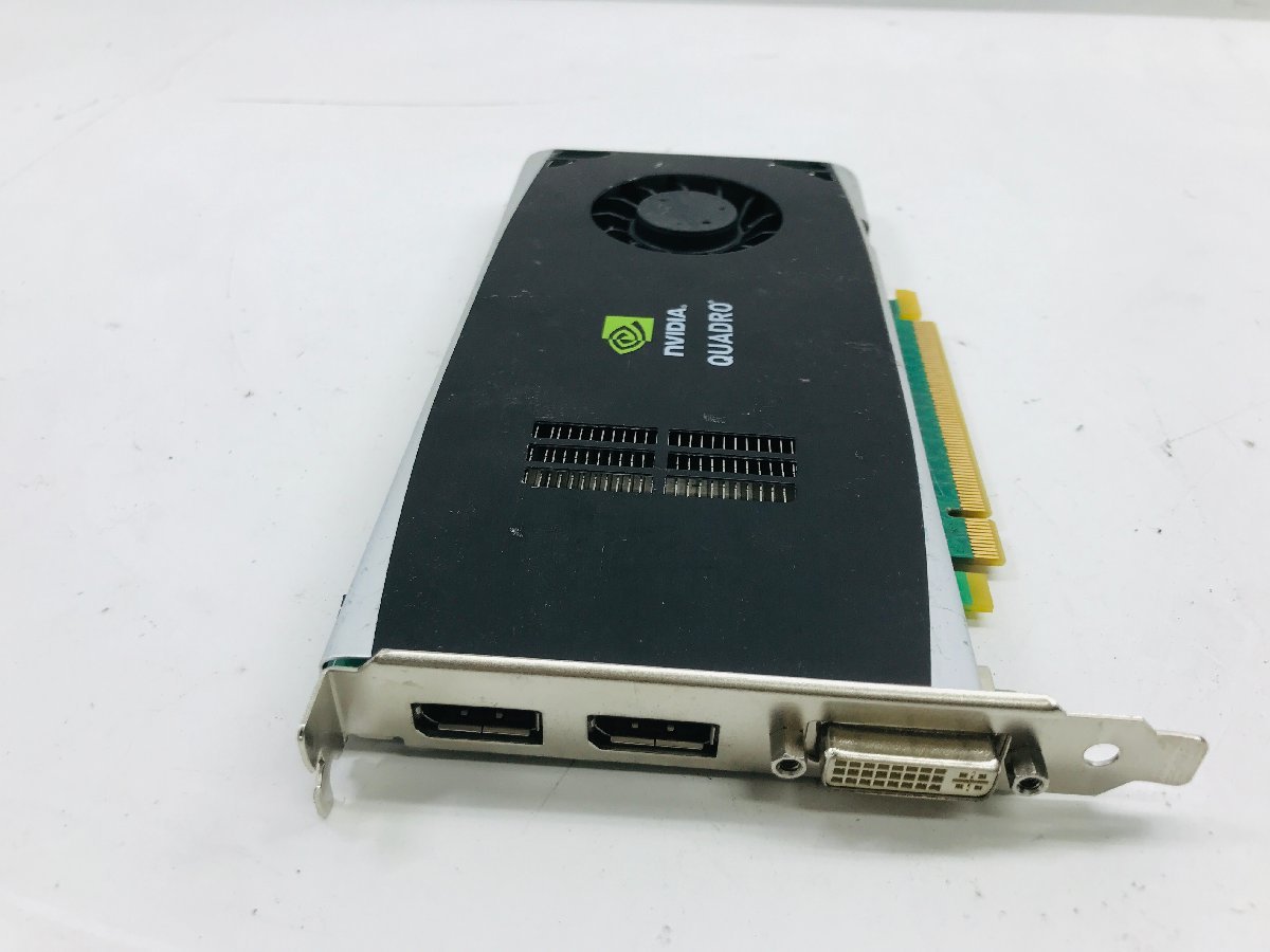 中古動作品　NVIDIA Quadro FX 1800 PCI Express モニタ端子:DVI-I x1 DisplayPort x2_画像1
