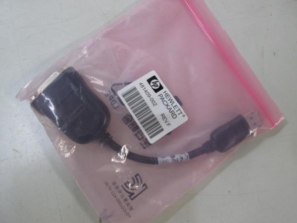 HP DisplayPort to DVI-D Cable Adapter 481409-002 未使用_画像1