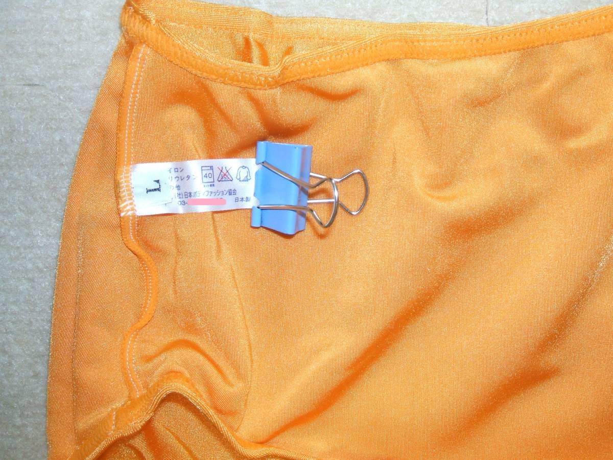 日本ボディファッション協会　チアガール　ユニフォーム　アンダースコート　オレンジ　サイズL(レディース L) _画像3