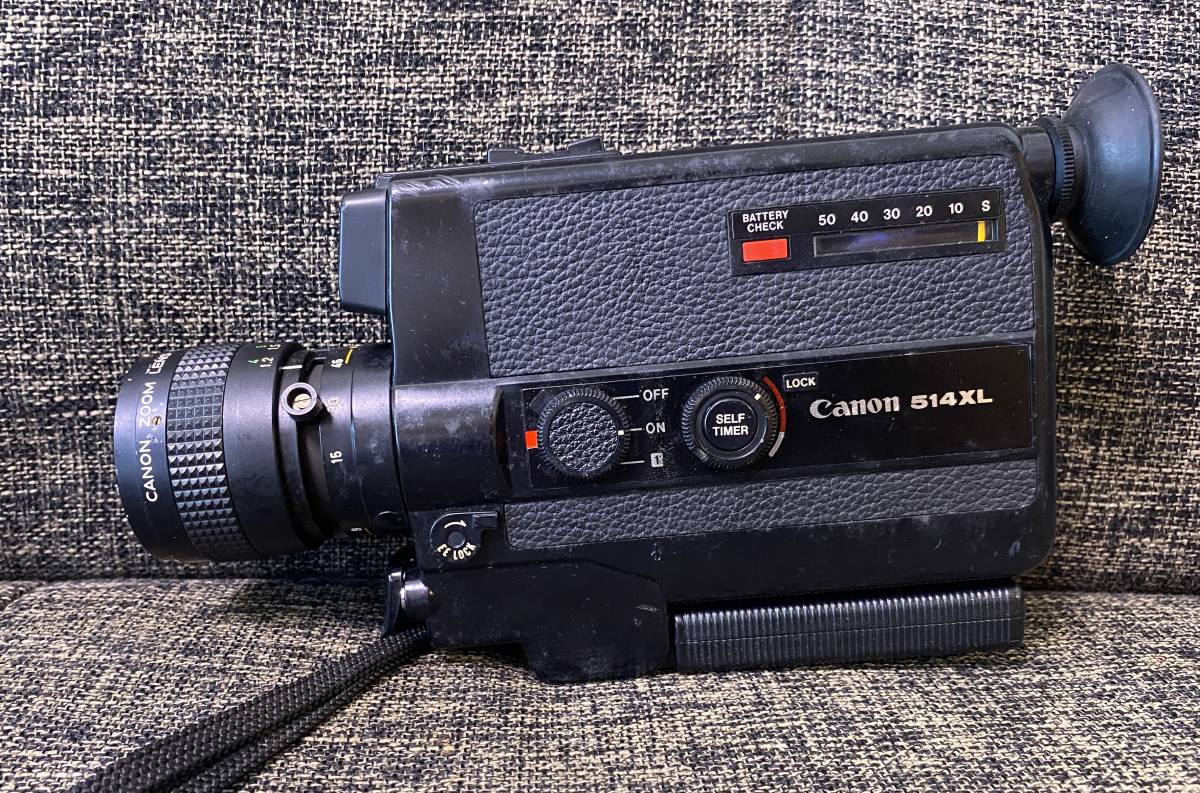 Canon 514XL 8 ミリカメラ ZOOM LENS C-8 9-45mm 1:1.4 MACRO キヤノン _画像1