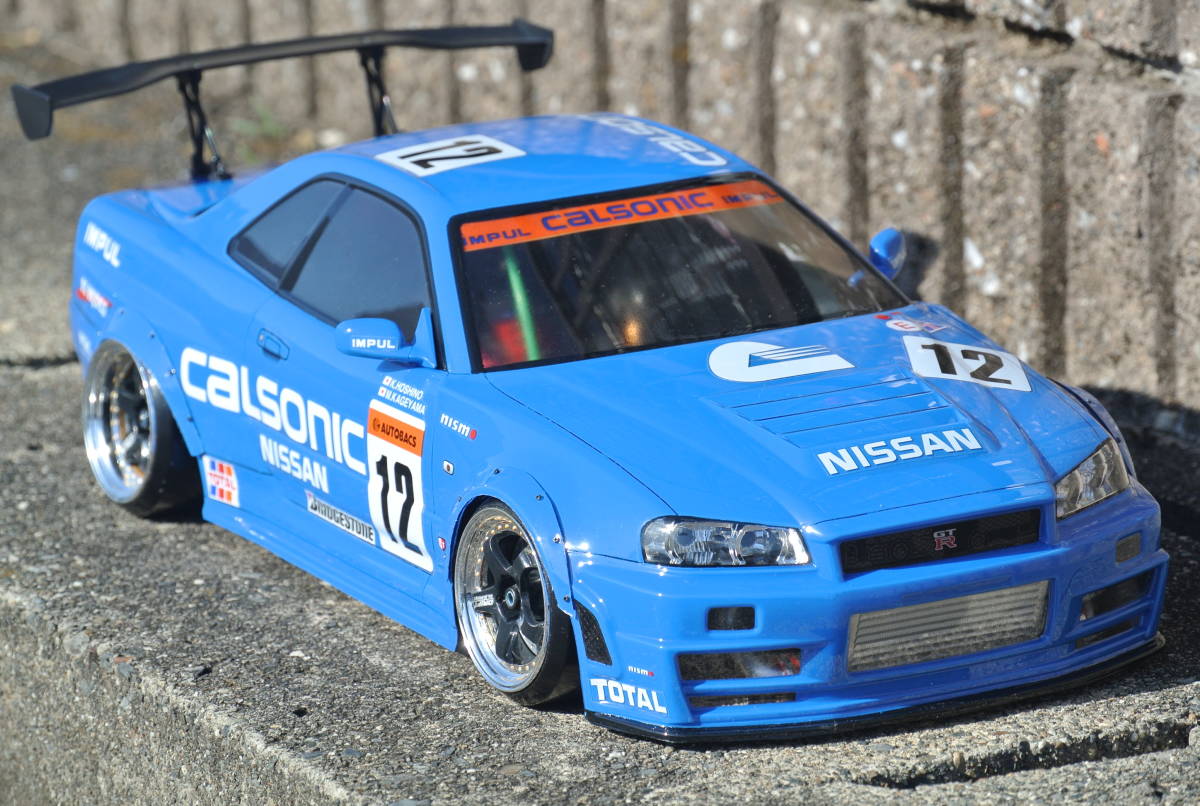 1/10　タミヤ　ニスモ　R34　GT-R　Zチューン_画像6