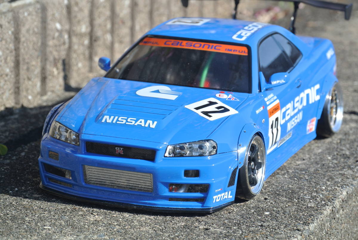 1/10　タミヤ　ニスモ　R34　GT-R　Zチューン_画像8