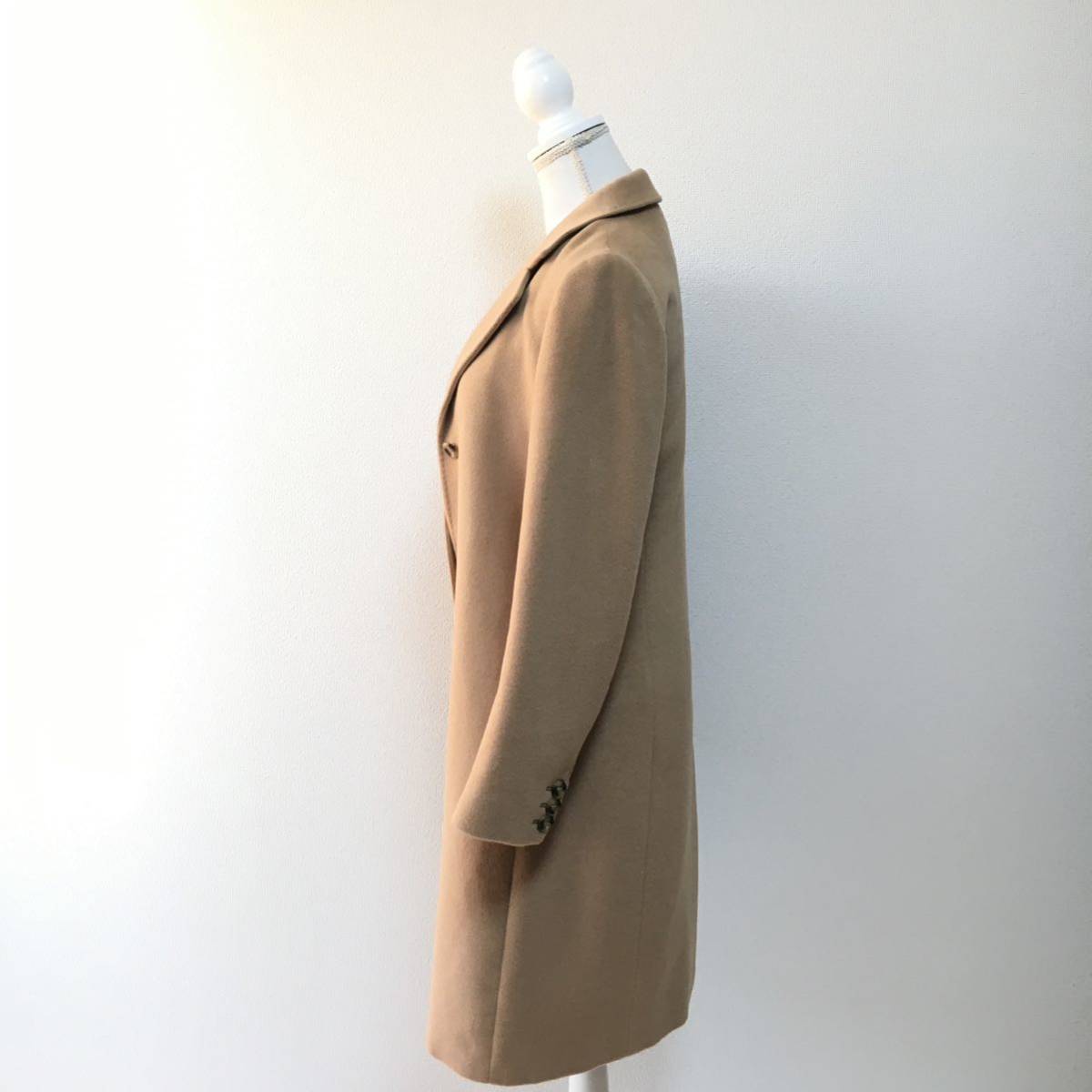 美品　MaxMara マックスマーラ　キャメルカラー　ロング　コート　送料無料　クリーニング済_画像5