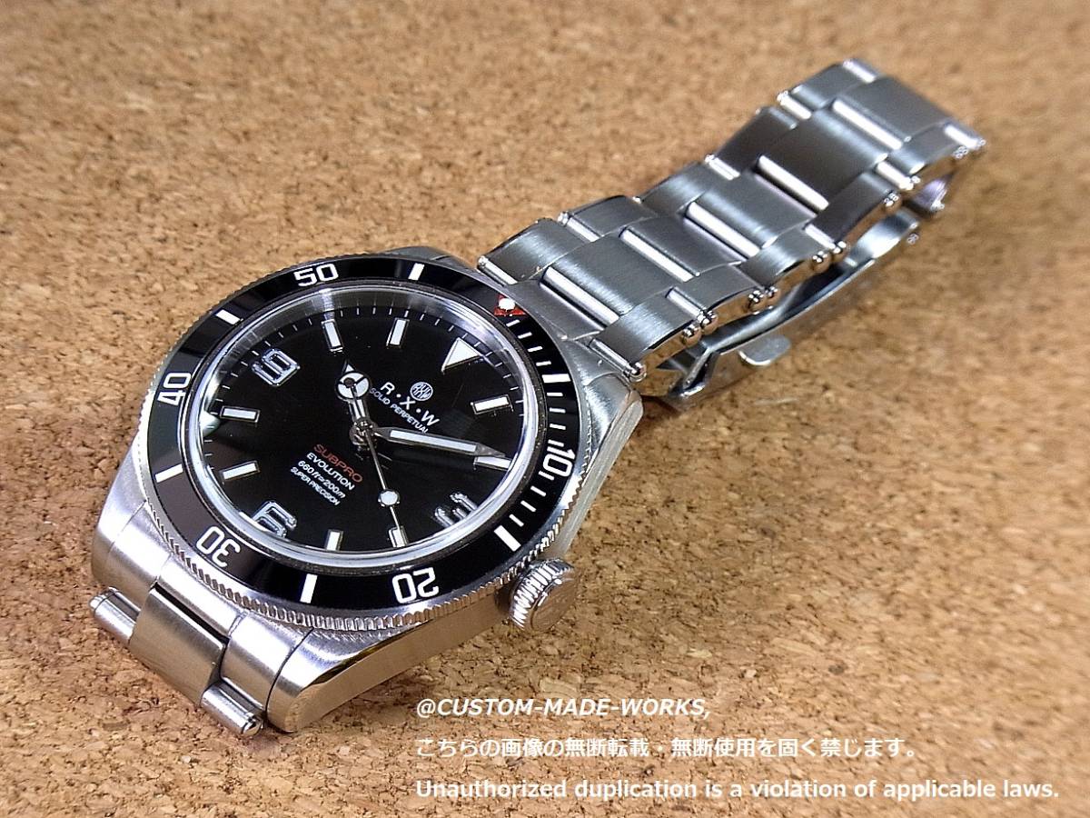 ★2024年新春のお年玉として￥1円スタートです！NEW RXW SUBPRO EVOLUTION／PROTTYPE-SPORTS RED-POINT/CERAMIC－BEZEL！【MADE IN JAPAN】_画像8