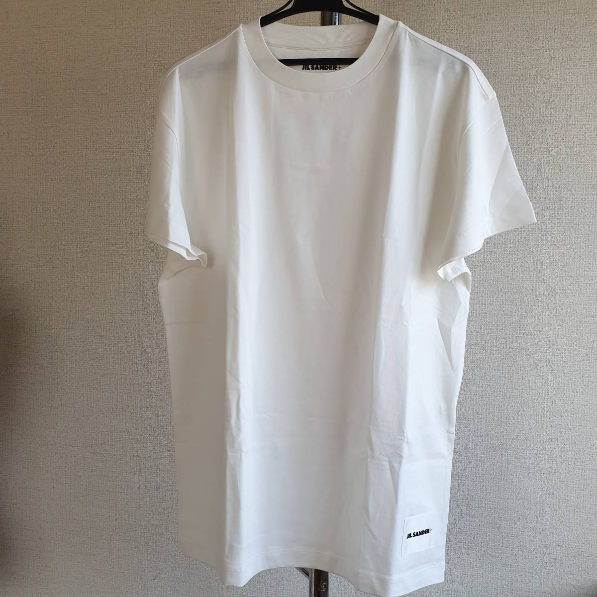 【新品・未使用】Jil Sander ロゴラベル コットンTシャツ 3枚セット　ホワイト　J47GC0001J45048　XLサイズ