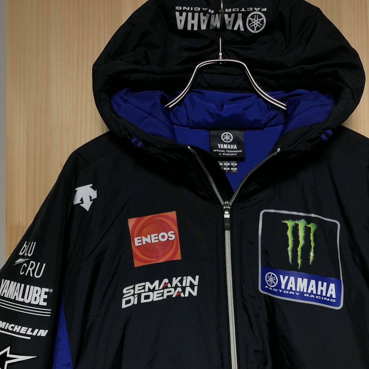 DESCENTE デサントYAMAHA ヤマハ レーシングジャケットブルゾン DESCENTE デサントYAMAHA ヤマハ レーシングジャケットブルゾン