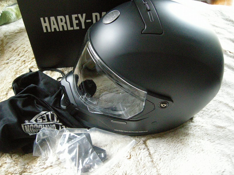 ハーレー純正　ヘルメット　ＸＬ　120周年記念　限定　フルフェイス　黒マット　１２０ｔｈ_画像2