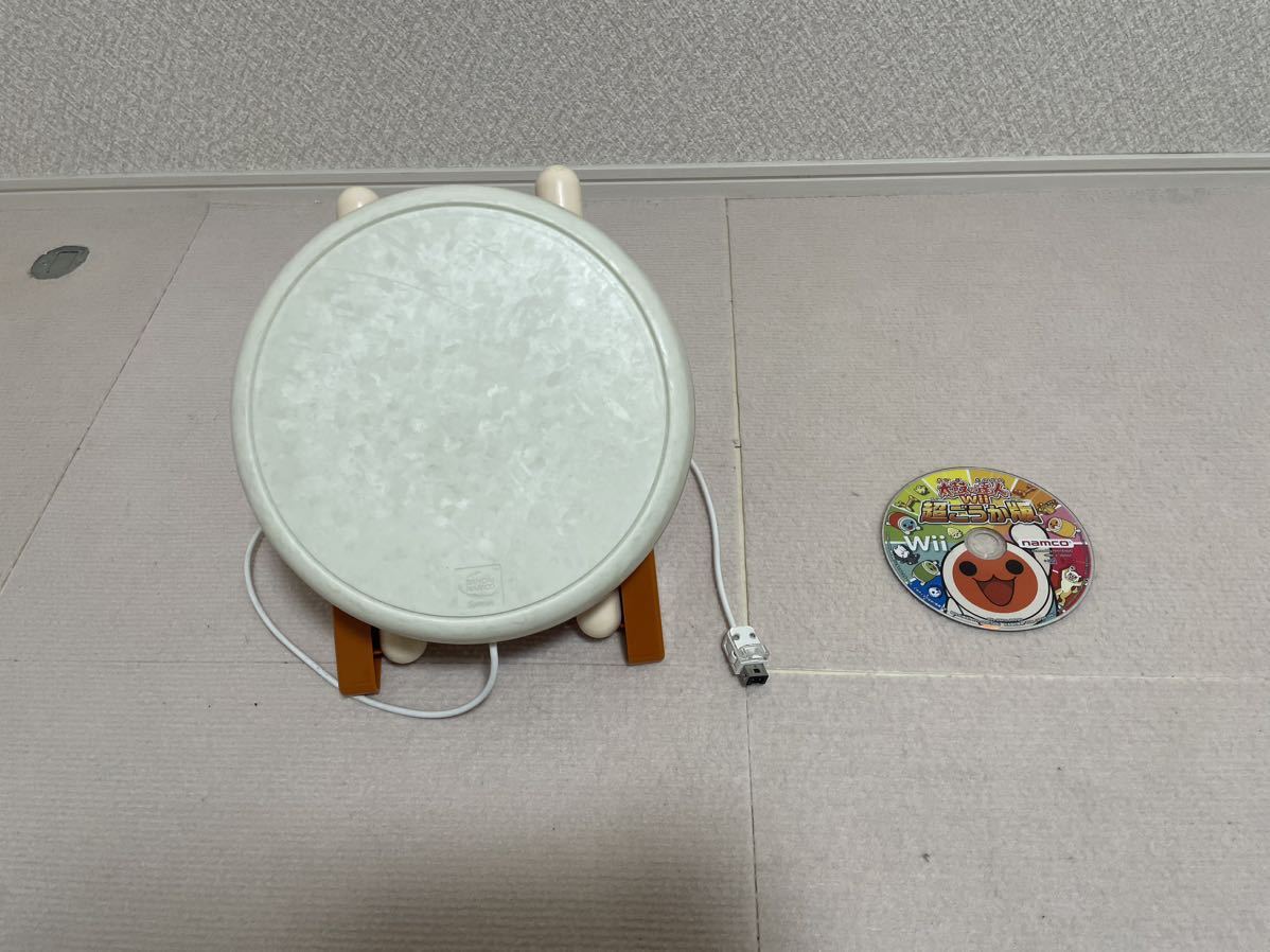 太鼓の達人Wii 超ごうか版 太鼓とバチのセット　美品　激安_画像1