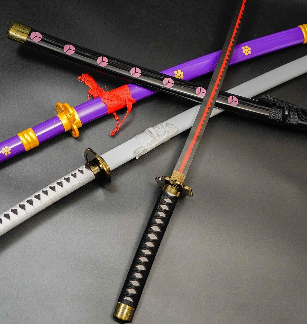 Yahoo!オークション - 秋水 ゾロ ワンピース 刀 コスプレ 赤黒 Yahoo!オークション - 秋水 ゾロ ワンピース 刀 コスプレ 赤黒