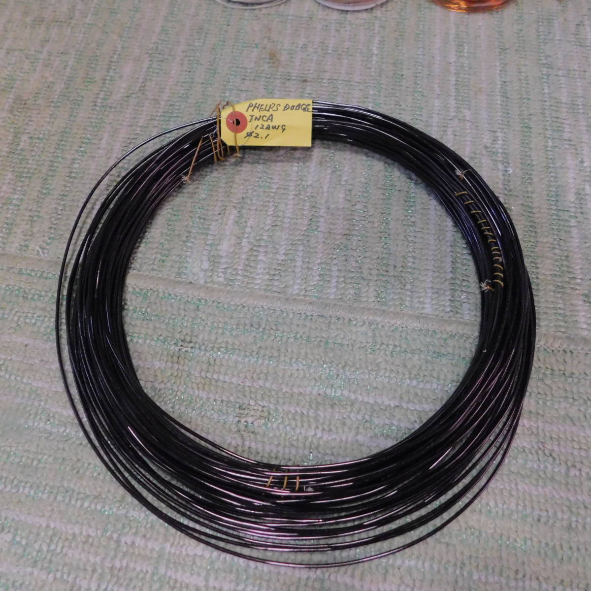 PHELPS DODGE（INCA) 極太エナメル線 12AWG（実測2.1mm） の画像1