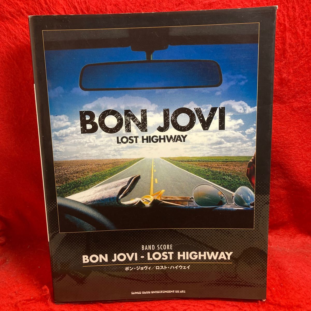 ▼BON JOVI LOST HIGHWAY ボン・ジョヴィ ロスト・ハイウェイ 洋楽 BAND SCORE バンド・スコア 楽譜 SUMMERTIME/THE LAST NIGHT/全12曲掲載_画像1