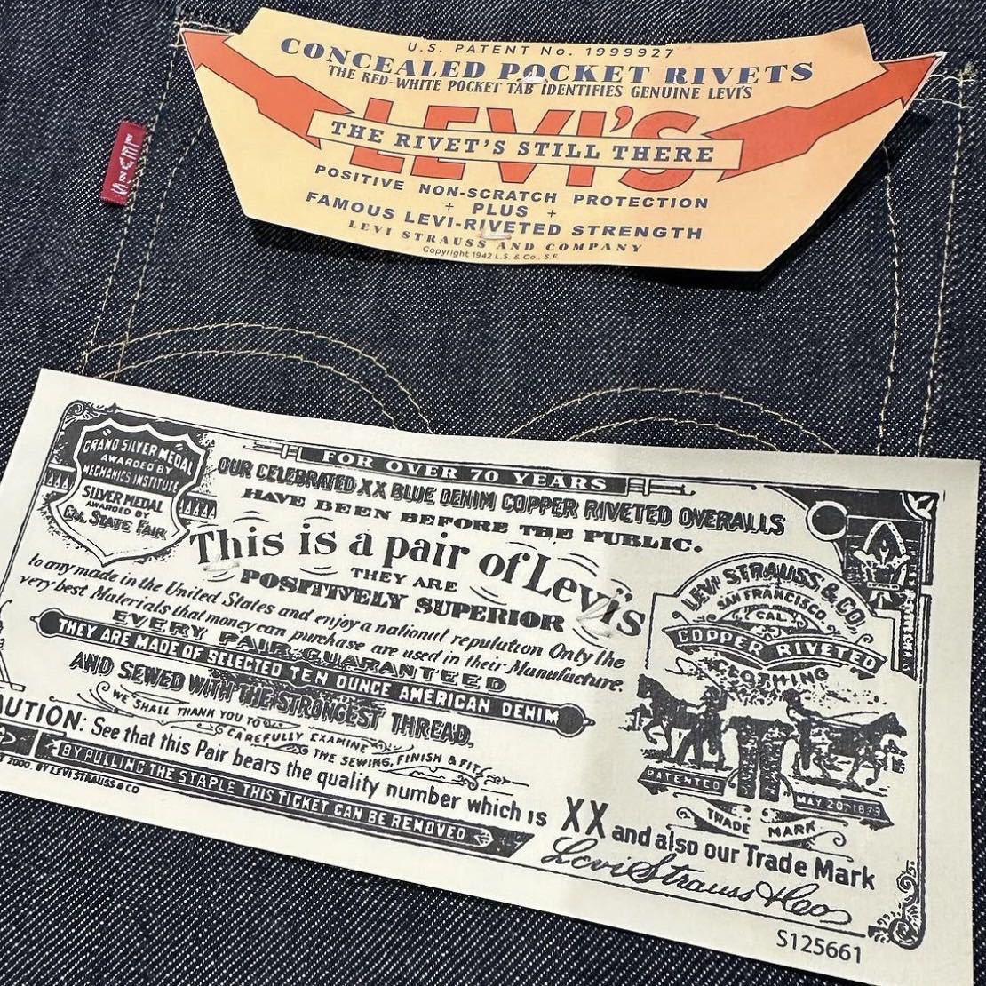 Levi's × BerBerJin 1942 501 W32 リーバイス × ベルベルジン Levi's × BerBerJin 1942 501 W32 リーバイス × ベルベルジン