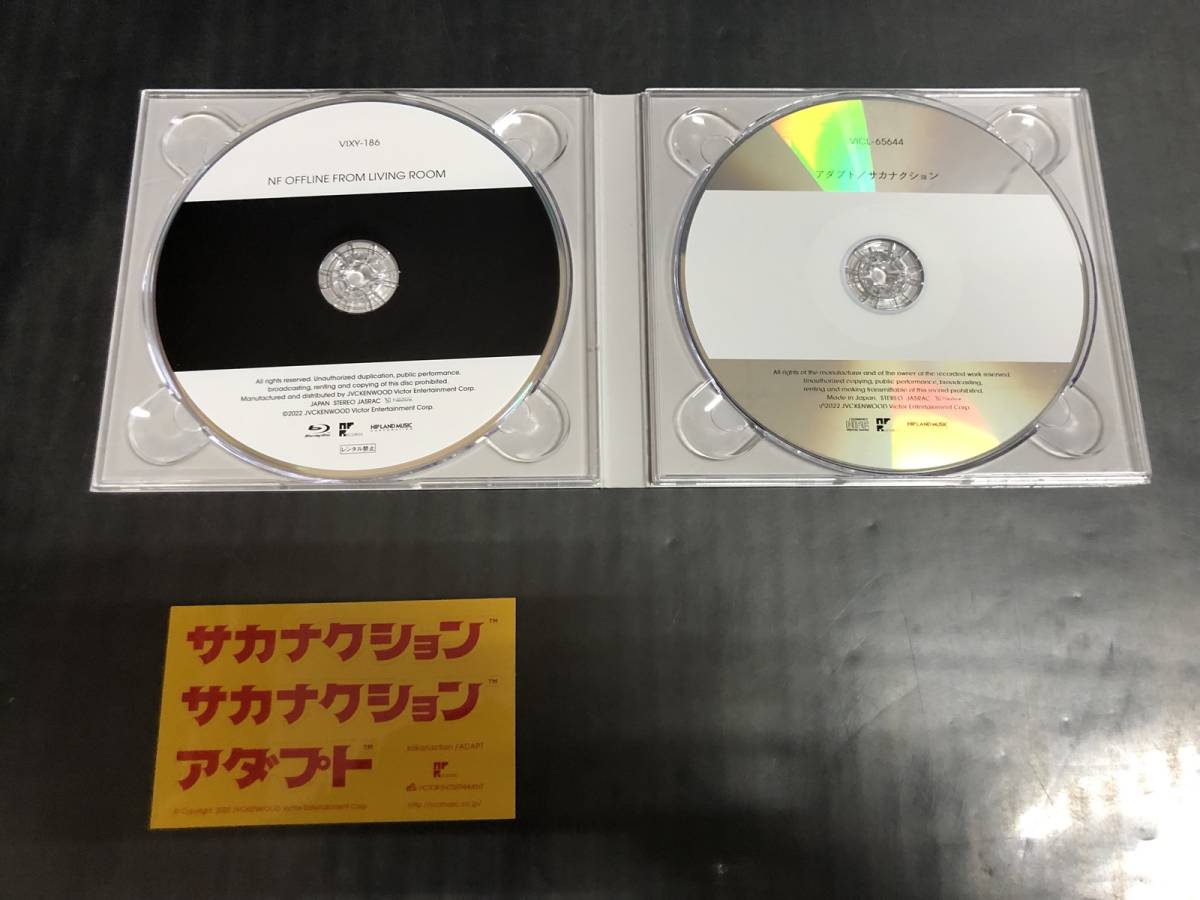 ●【CD】サカナクション / アダプト[Blu-ray付初回生産限定盤A]_画像3