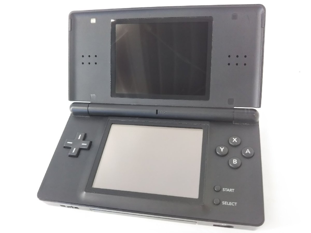 ニンテンドー DS Lite ライト 箱無し本体のみ ブラック タッチペン欠品 中古現状品【1円スタート】_画像3