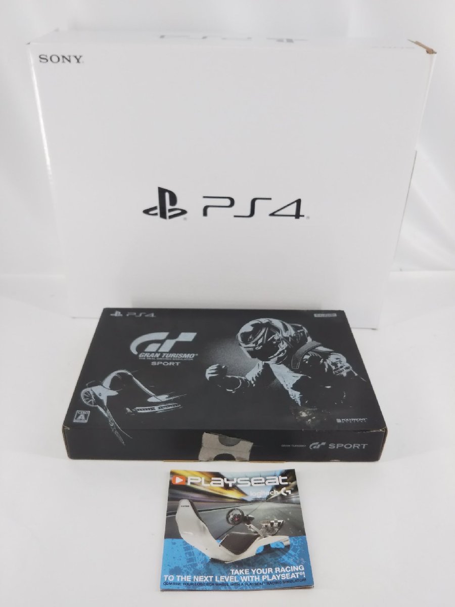 Playstation４ PS4 本体 グランツーリスモスポーツ リミテッドエディション CUHJ-10016 中古現状品【1円スタート】_画像3