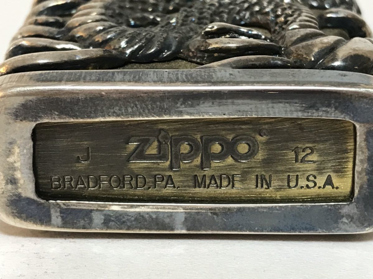 ZIPPO ジッポー　神龍　立体感　USA製　オイルライター　_画像6