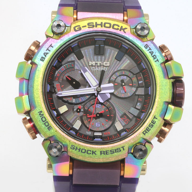 美品！ CASIO カシオ G-SHOCK MTG-B3000PRB-1AJR 電波 ソーラー 時計 (質屋 藤千商店)