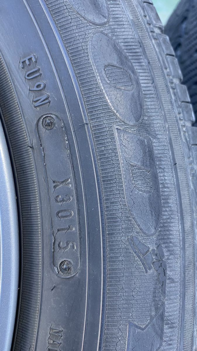 トヨタ純正 ノア 80系タイヤアルミホイール ガリキズ無し 195/65r15 グッドイヤー ４本 ボクシー エスクァイア等に_画像8