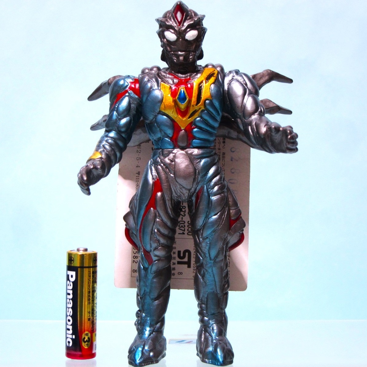 BANDAI 1998 Ultra монстр серии 122 супер соединение . человек zeruganoido твердость sofvi не использовался с биркой потертость маленькая царапина есть Ultraman Dyna no. 49 рассказ 