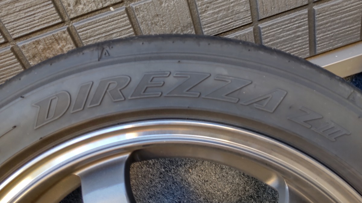 RAYS TE37 SONIC SL 15インチ 5.5J +44 PCD100 4H　ディレッザZⅢ 165/55R15 4本　三重県より　レイズ　ダンロップ　DUNLOP _画像8