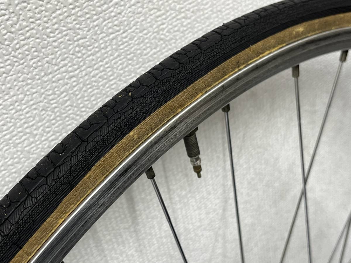 【希少 5S】Campagnolo カンパニョーロ 700C リアホイール  34Hクリンチャー 5S(14-22T) クイック付 ハブ：Campagnoloシマノ105の画像2