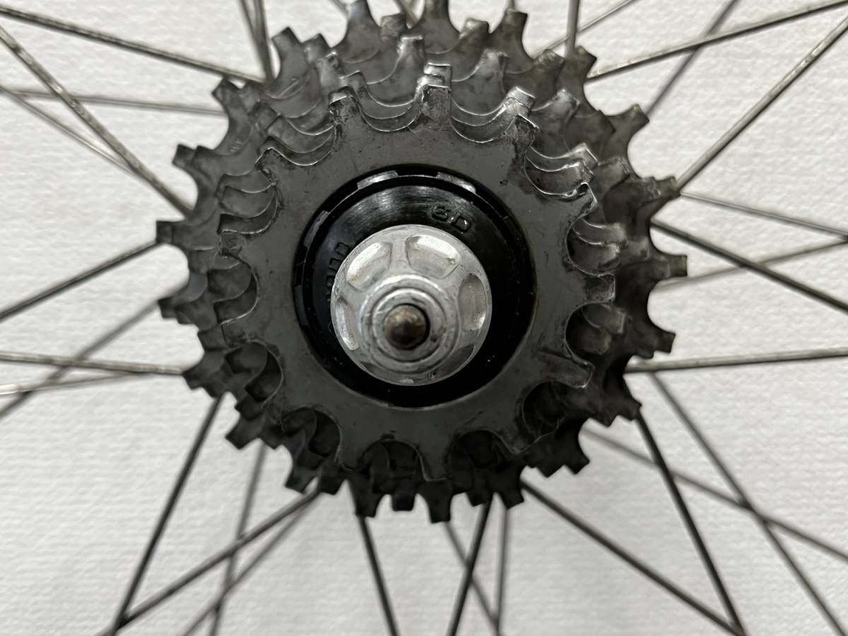 希少 踏み締める 6S】MAVIC 700C リアホイール 36Hチューブラ 6S