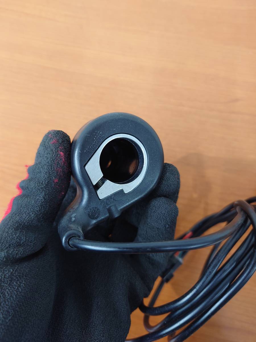 【ジャンク品】FULL ELECTRIC BICYCLE　AREX　アクセル（グリップ付）　※動作未確認_画像4