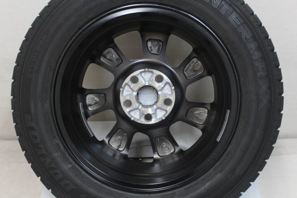 トヨタ 80系 ノア ヴォクシー 純正 16インチ ダンロップ WM02 205/60R16 2022年製 ホイールセット 中古スタッドレス 中古ホイール_裏も綺麗です