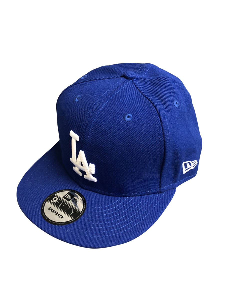 cap-233 NEW ERA 9FIFTY SNAPBACK MLB Los Angeles Dodgers ニューエラ キャップ ベースボールキャップ 帽子 ブルー_画像2