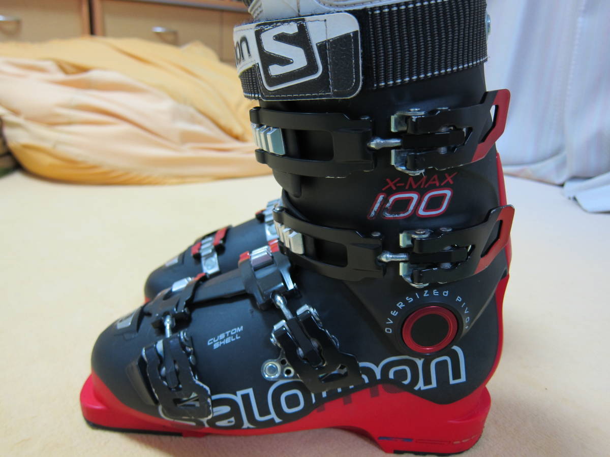 ★ SALOMON ★ サロモン ★ X-MAX 100 ★ ENARGYZER 100 ★メンズ ★ 男性用 ★ 24.0～24.5cm ★ アウトソール285mm ★ 中古 ★ 良品 ★_画像2