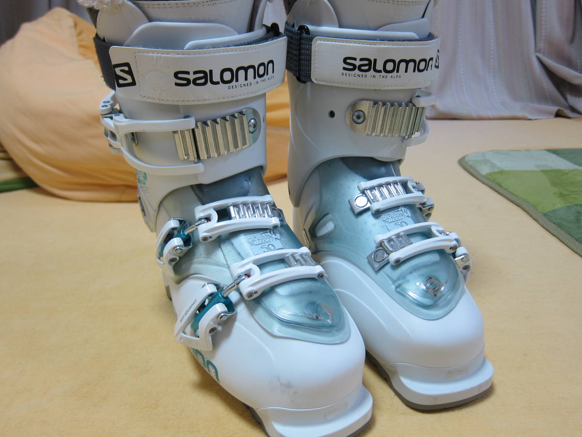 ★SALOMON★サロモン★QUEST access W★WOMEN★レディース★女性用★25.0～25.5cm★アウトソール 298mm★キレイ★中古★良品★_画像1