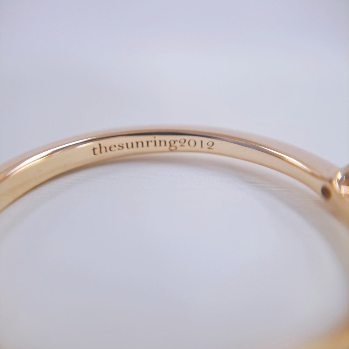 agete アガット thesunring2012 一粒ダイヤ リング 0 05ct 太陽 agete アガット thesunring2012 一粒ダイヤ リング 0 05ct 太陽