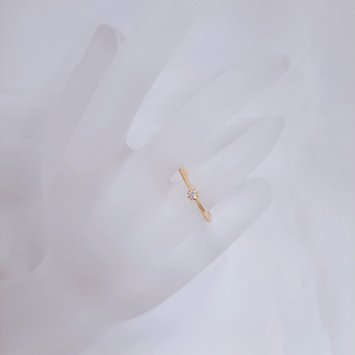 agete アガット thesunring2012 一粒ダイヤ リング 0 05ct 太陽 agete アガット thesunring2012 一粒ダイヤ リング 0 05ct 太陽