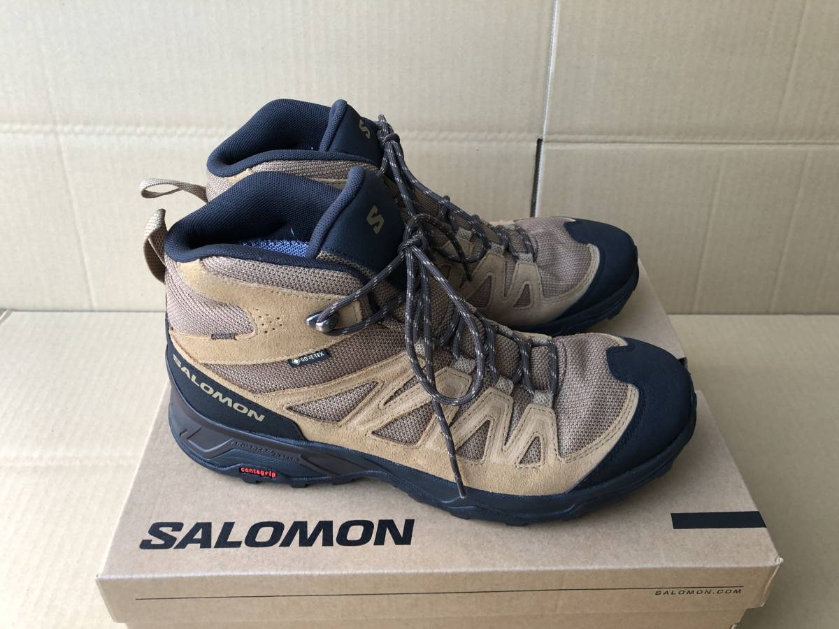 SALOMON Salomon X WARD LEATHER MID GTX trekking mountain climbing 