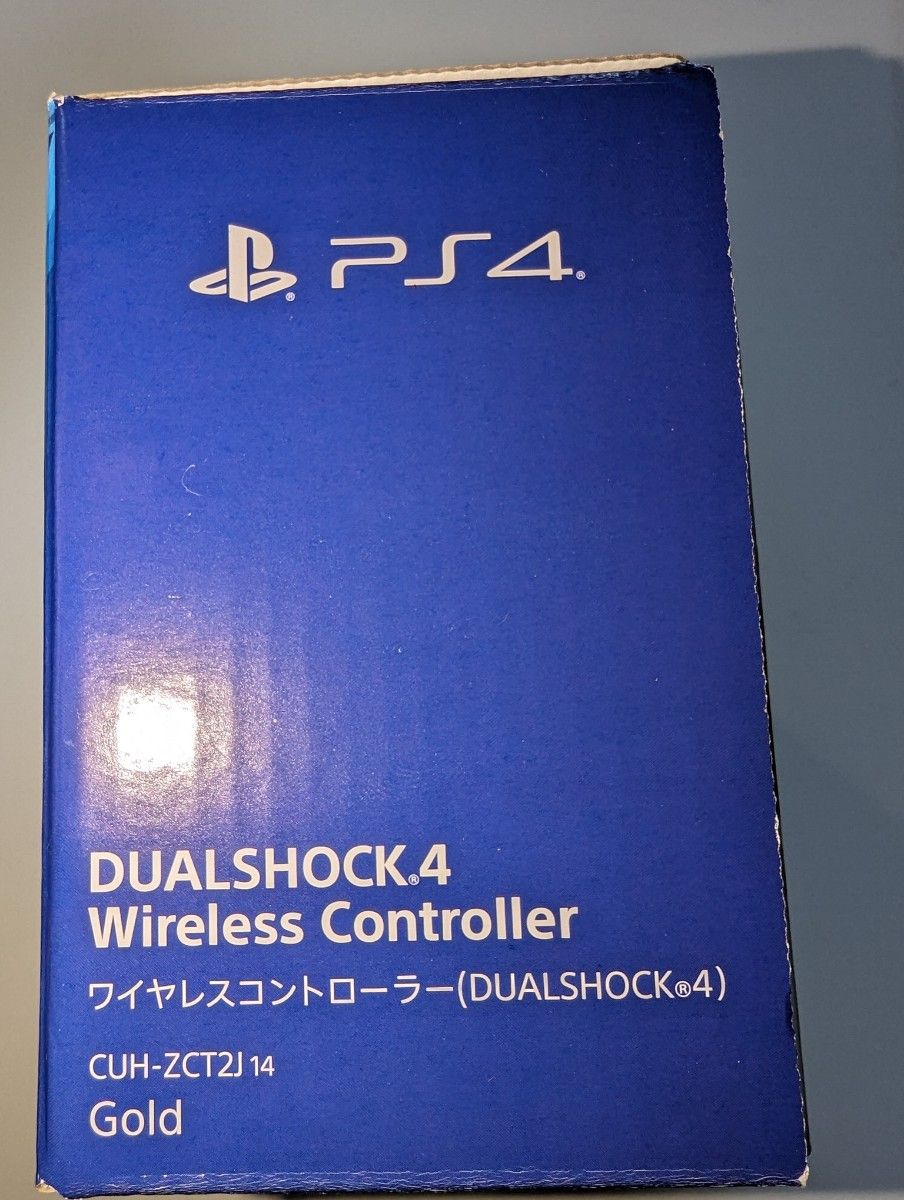 PS4 ワイヤレスコントローラー（DUALSHOCK 4） ゴールド CUH-ZCT2J14