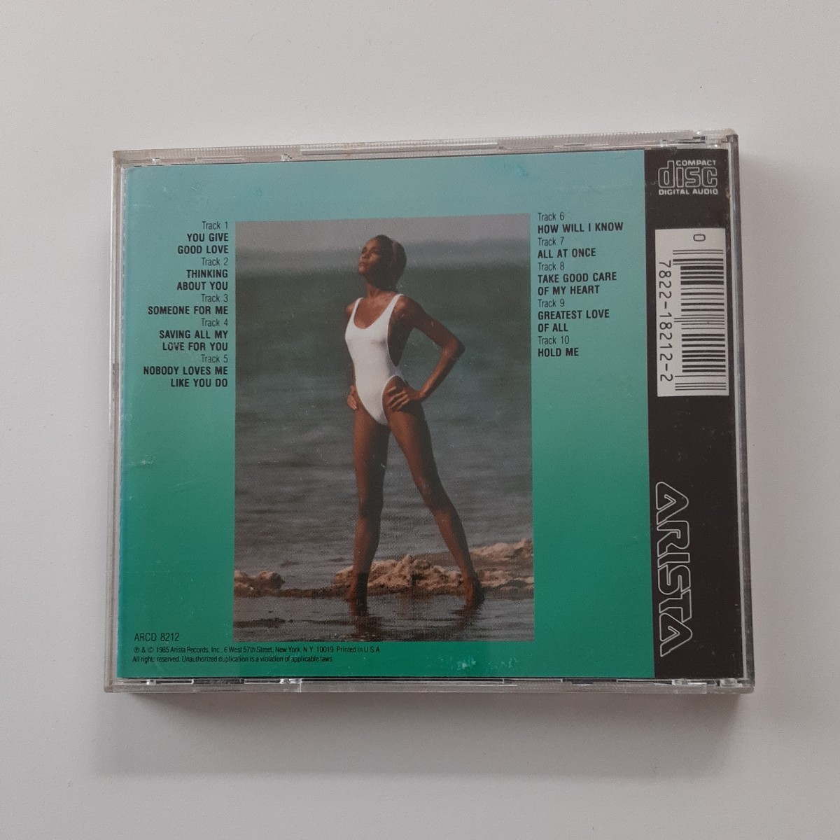 ホイットニーヒューストン　WHITNEY HOUSTON CD_画像2