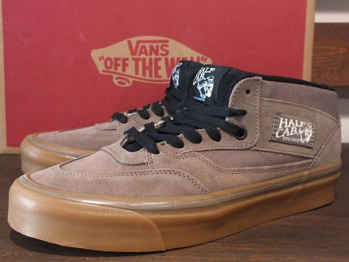 新品 9.0 27.0cm USA企画 VANS ANAHEIM FACTORY PACK HALF CAB 33DX OG SMOKE/GUM バンズ ヴァンズ アナハイム ハーフキャブ スウェード_画像1