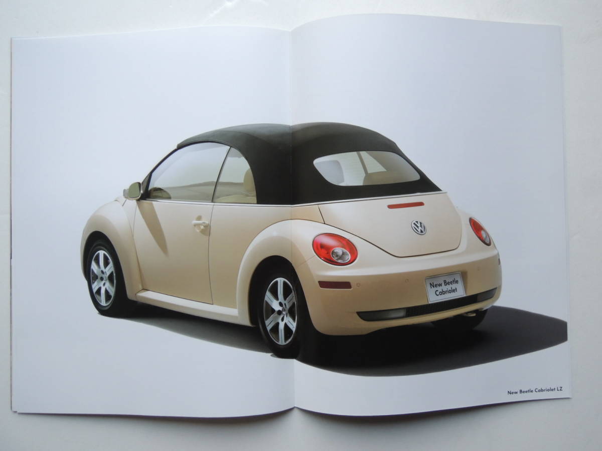 [ catalog only ] New Beetle cabriolet latter term 2005 year thickness .26P VW Volkswagen catalog Japanese edition 