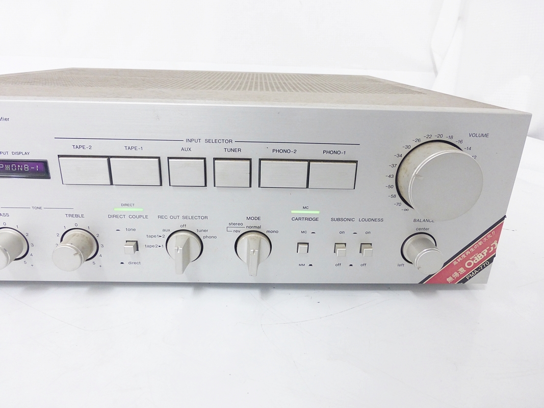 10 28-583193-29 [Y] デノン DENON PMA-770 プリメインアンプ オーディオ機器 名28_画像3