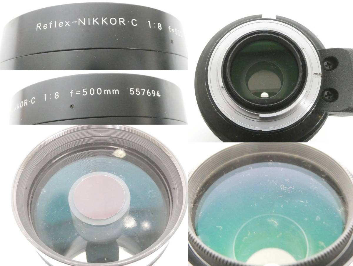 02 68-584599-19 △ [Y] ニコン F-601 AF/EM/FE ペンタックス ESⅡ 他 カメラ レンズ Reflex-NIKKOR.C 1:8 f=500㎜ 他 まとめ セット 旭68_画像7