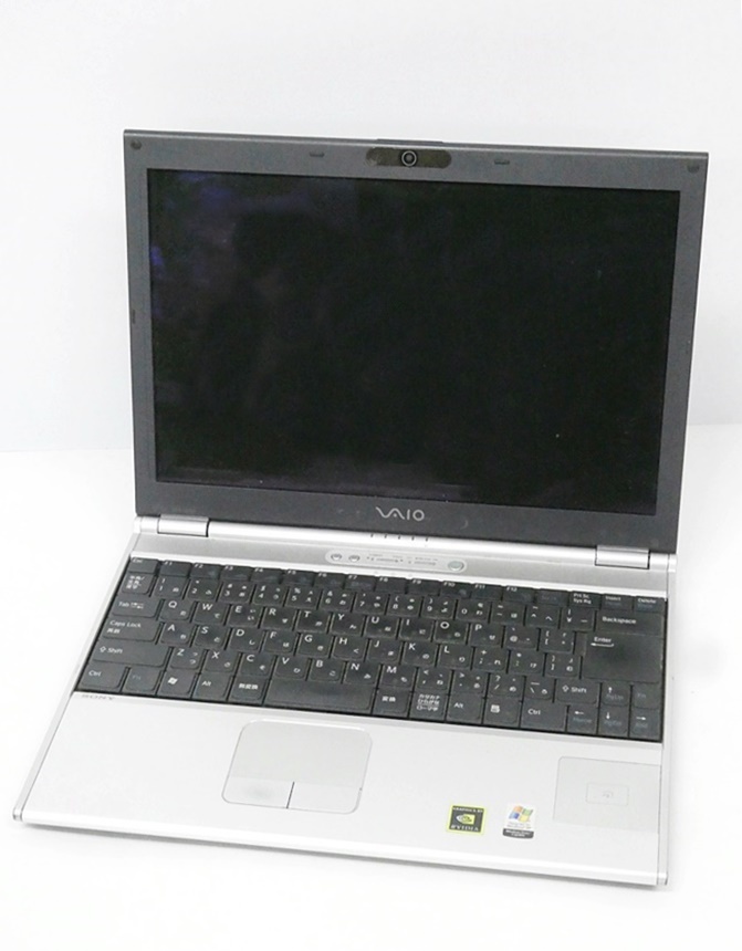 02 00-000000-00 [Y] ※HDD無し※ SONY ソニー VAIO バイオ ノートパソコン PC PCG-6L1N 部品取り 旭00_画像1